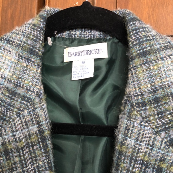 Elegant Plaid Women's Blazer - Picture 2 of 4